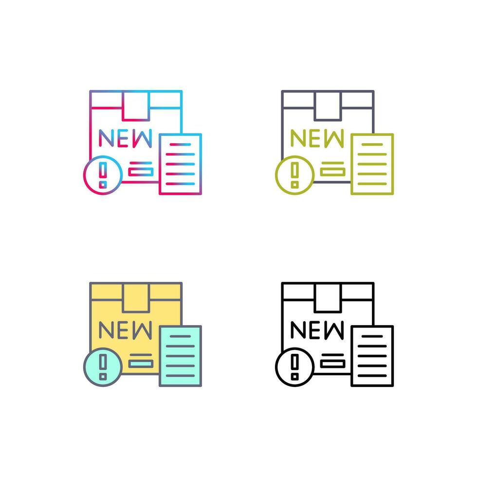 New Product Vector Icon