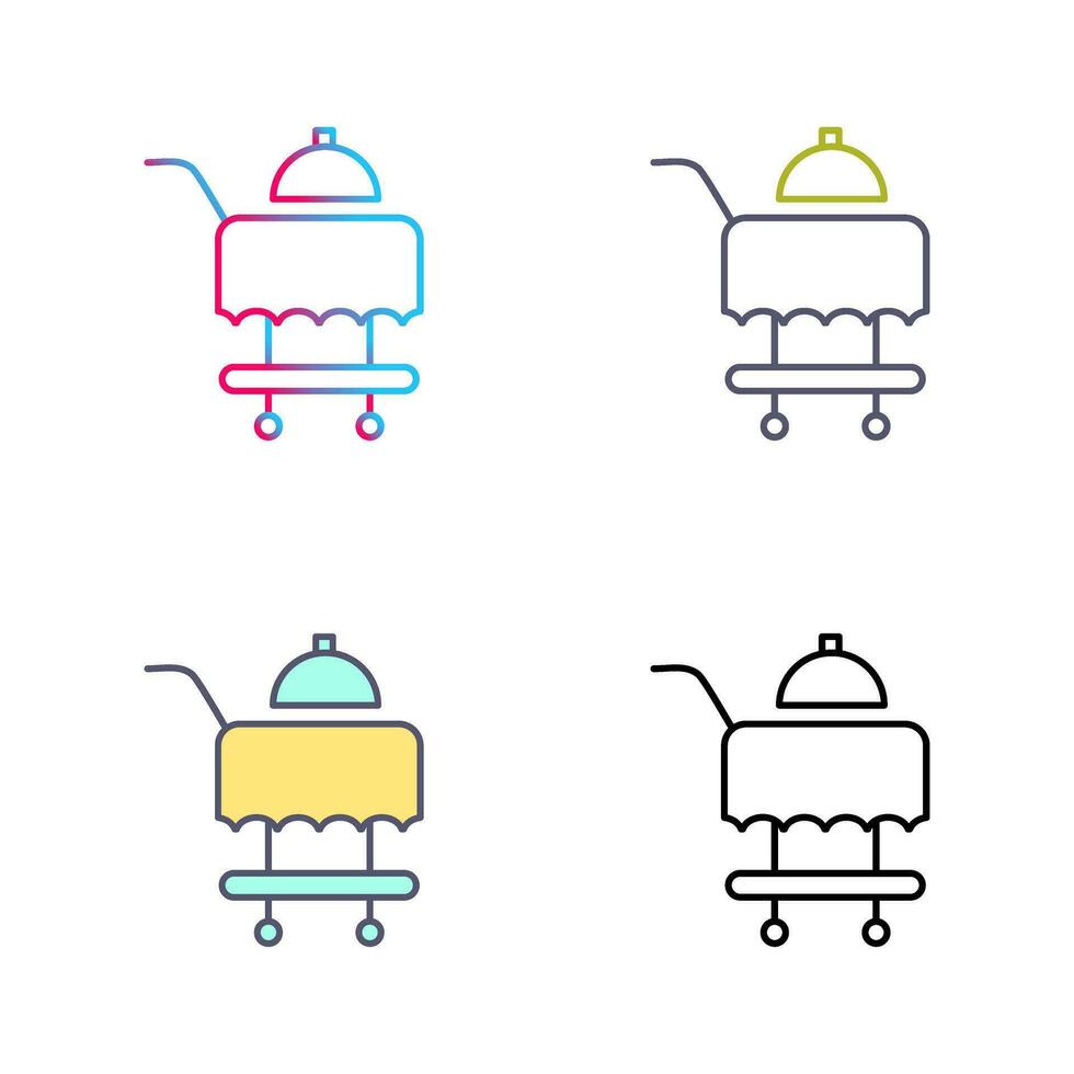 Room Service Vector Icon