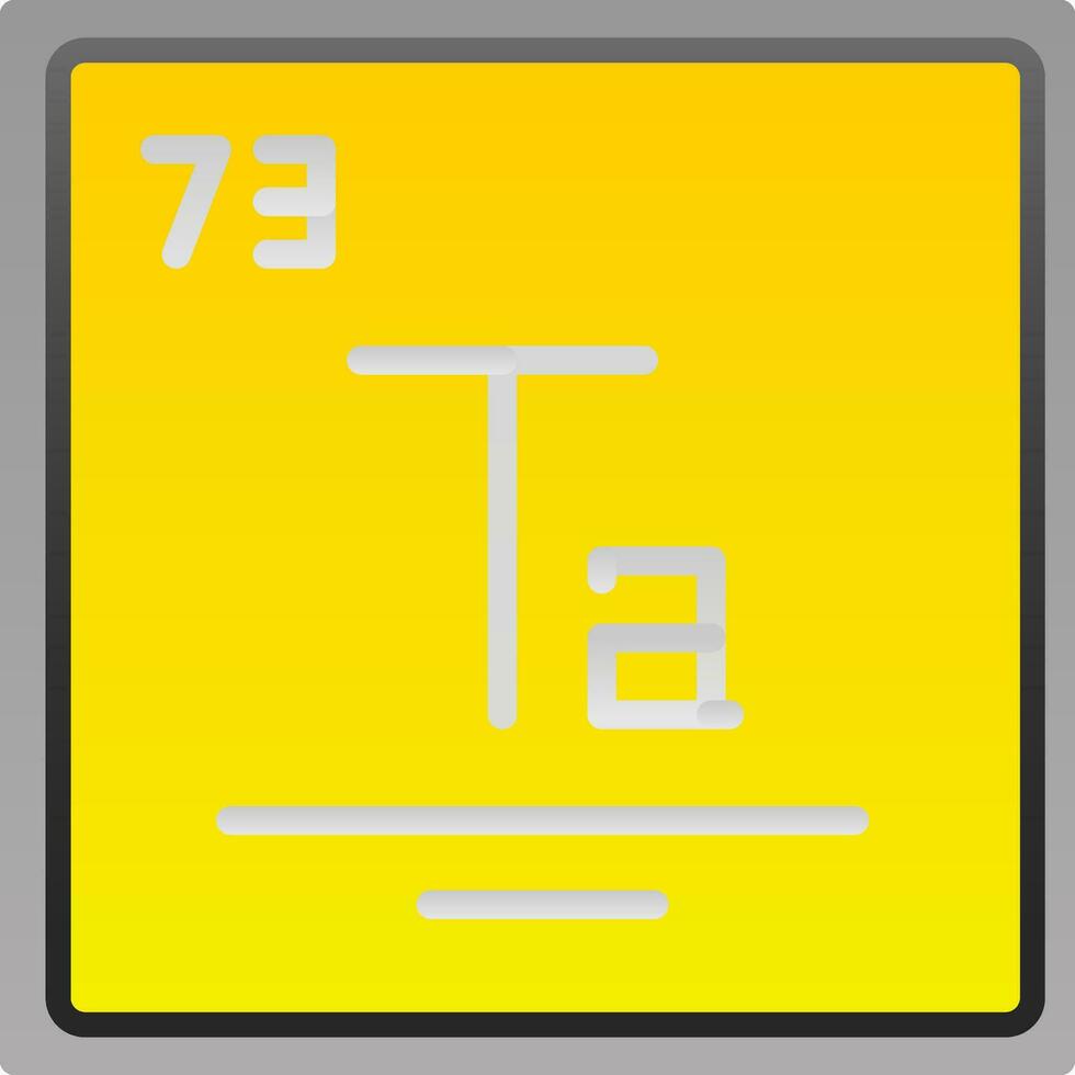 Tantalum Vector Icon Design