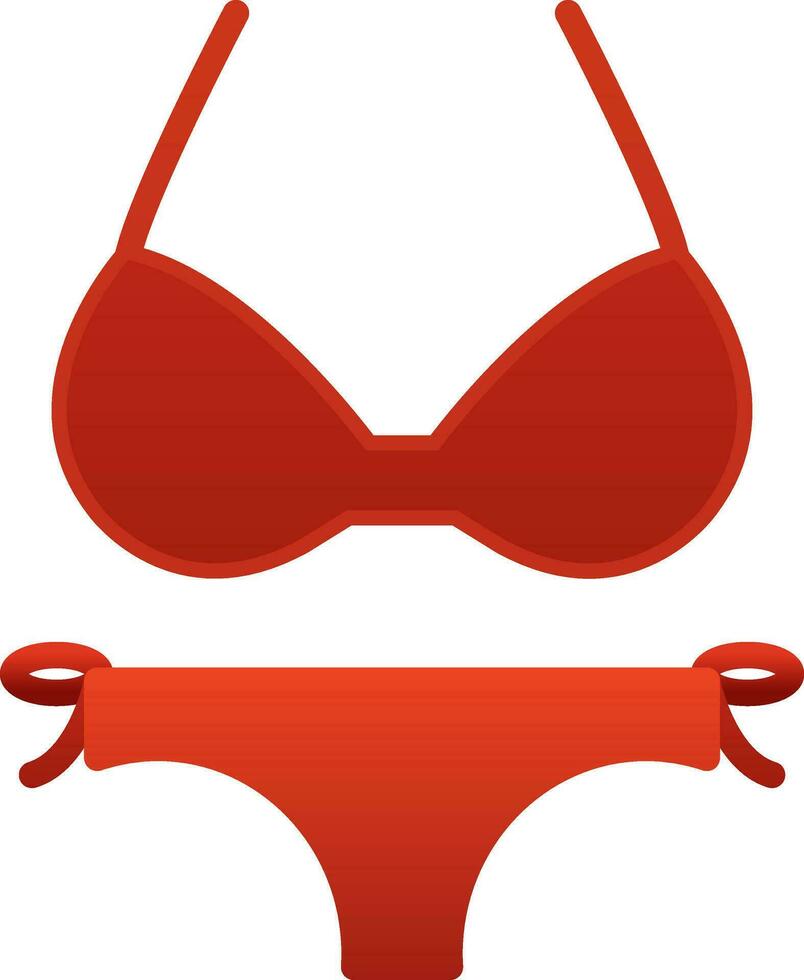 bikini vector icono diseño