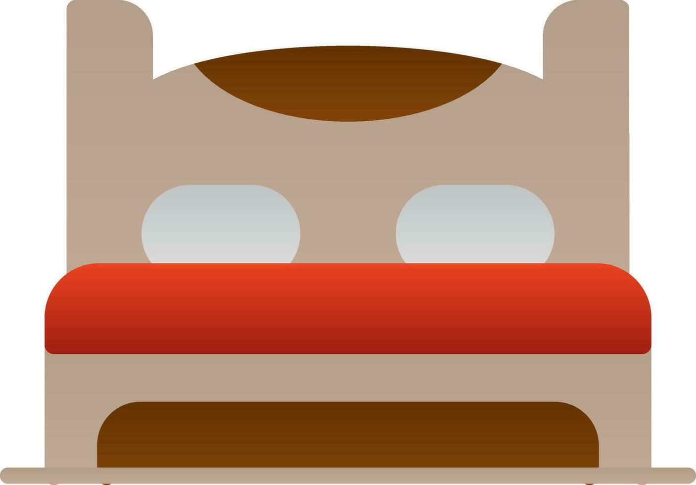 Bed Vector Icon Design