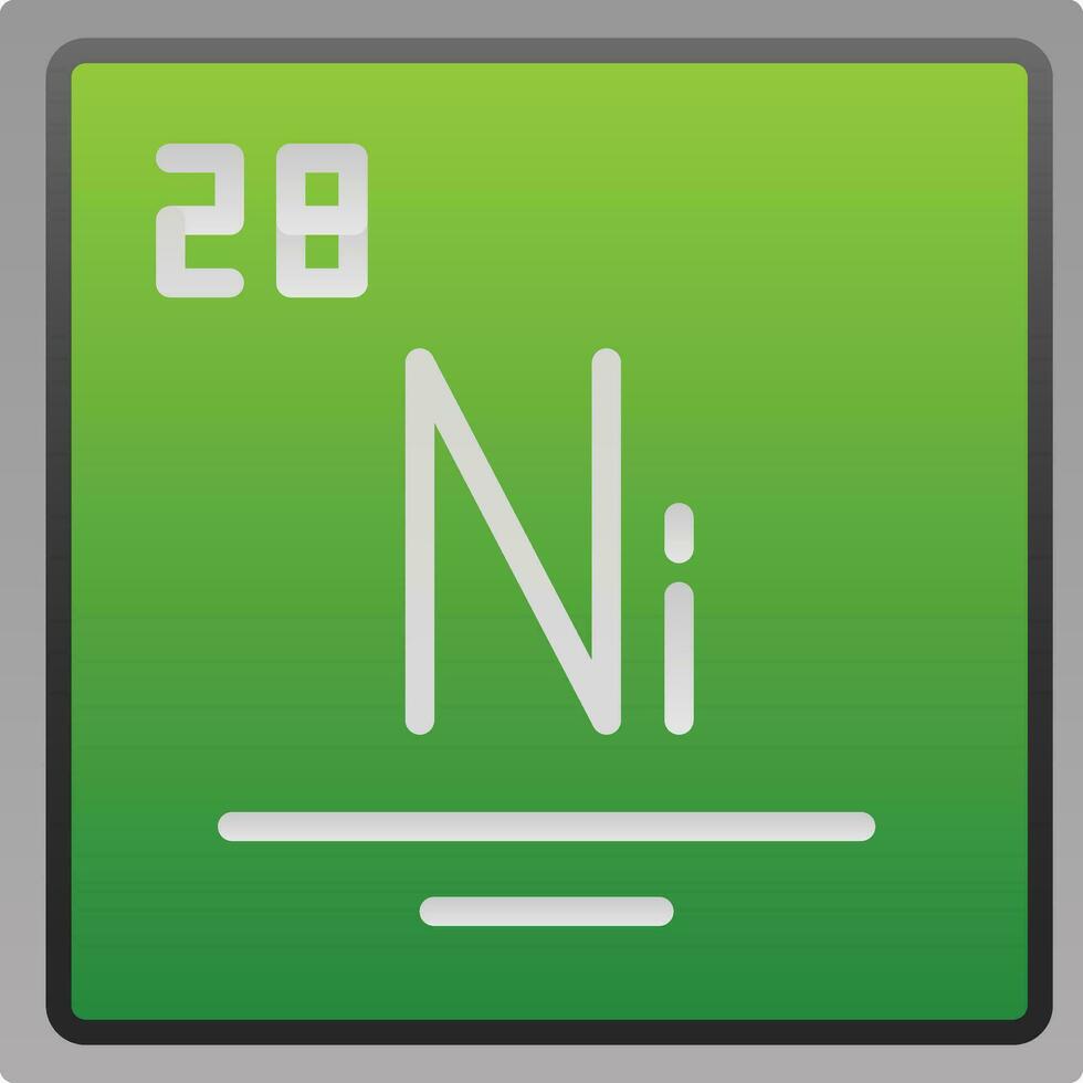 Nickel Vector Icon Design