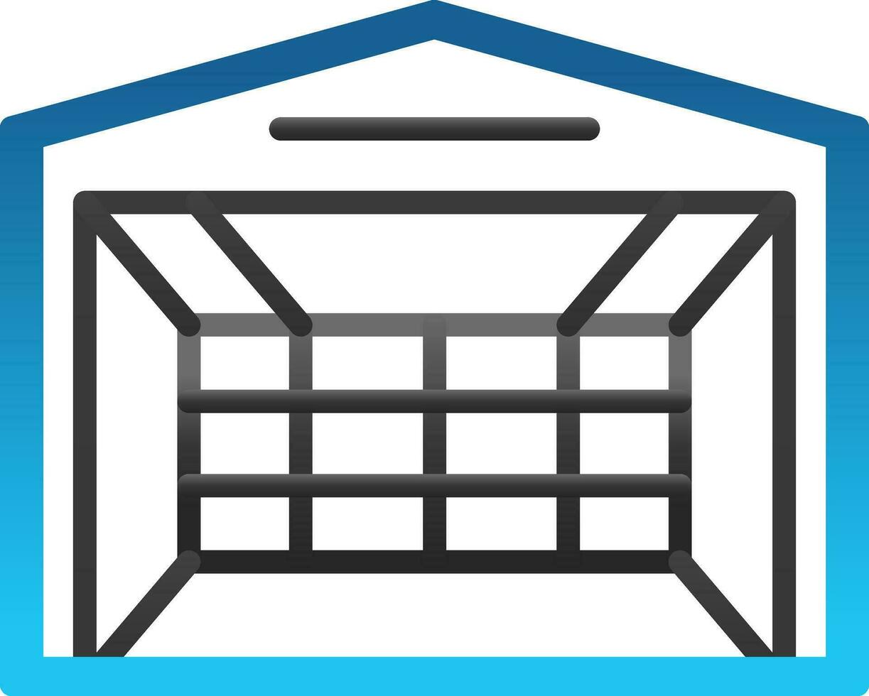 Goal box Vector Icon Design