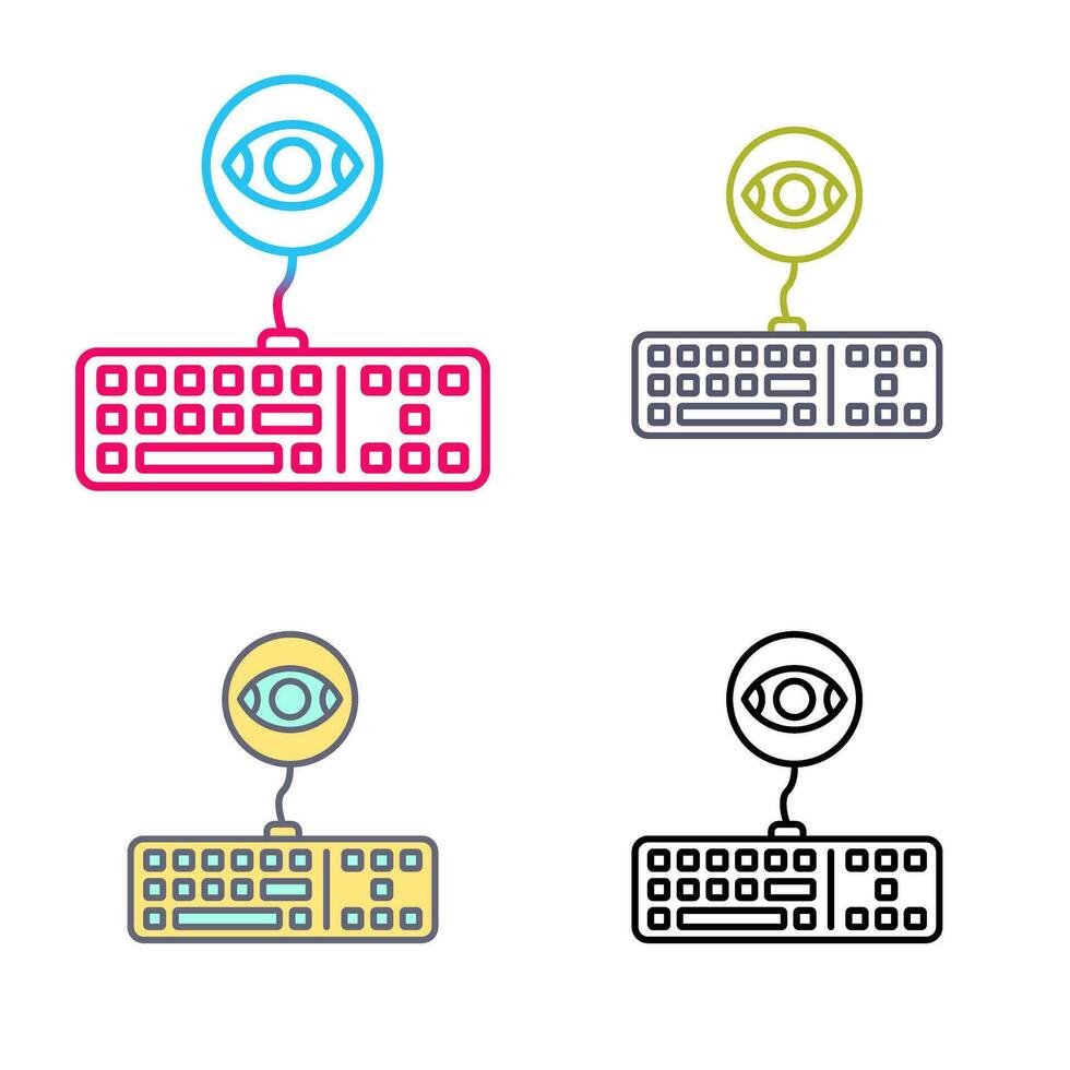 Keylogger Vector Icon