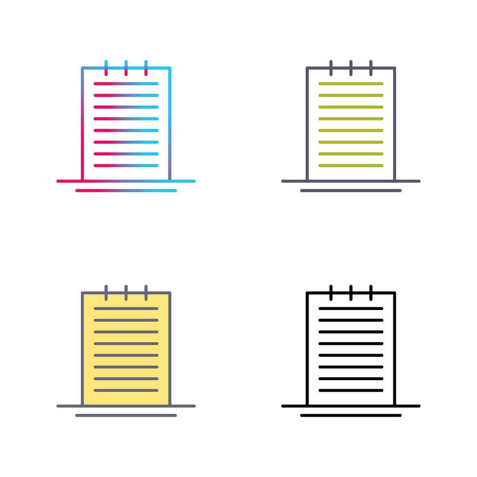 Notes Vector Icon