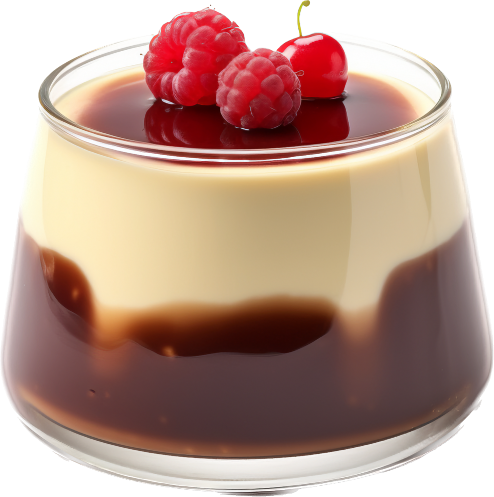 Pudding png mit ai generiert.