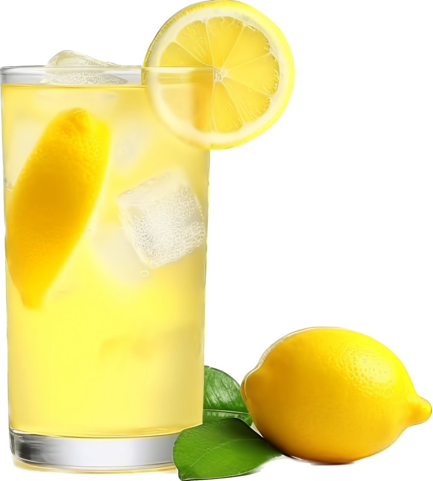 Lemonade png with AI generated.