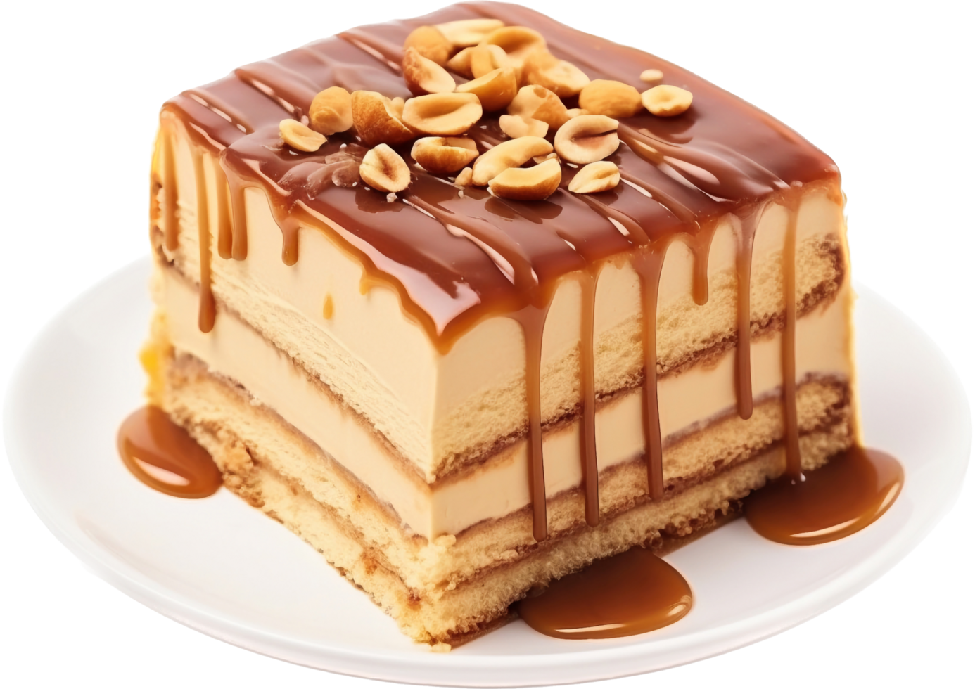 Peanut butter cake with . png