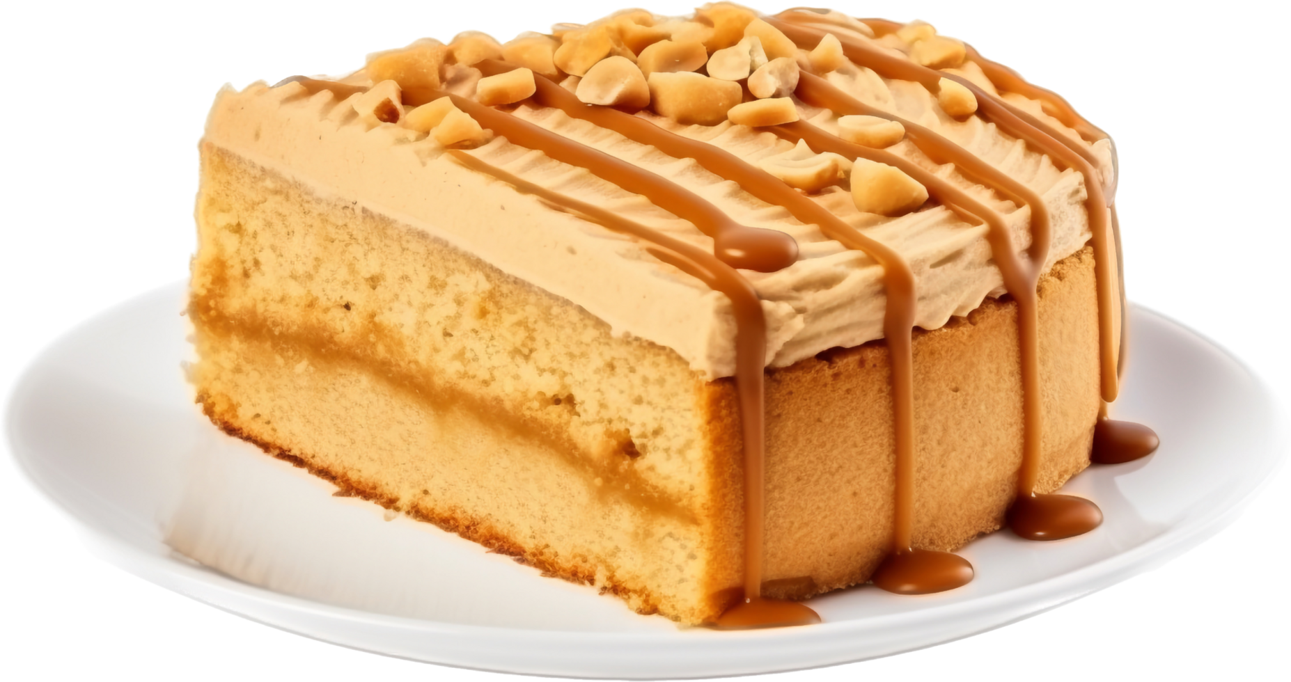 Peanut butter cake with . png