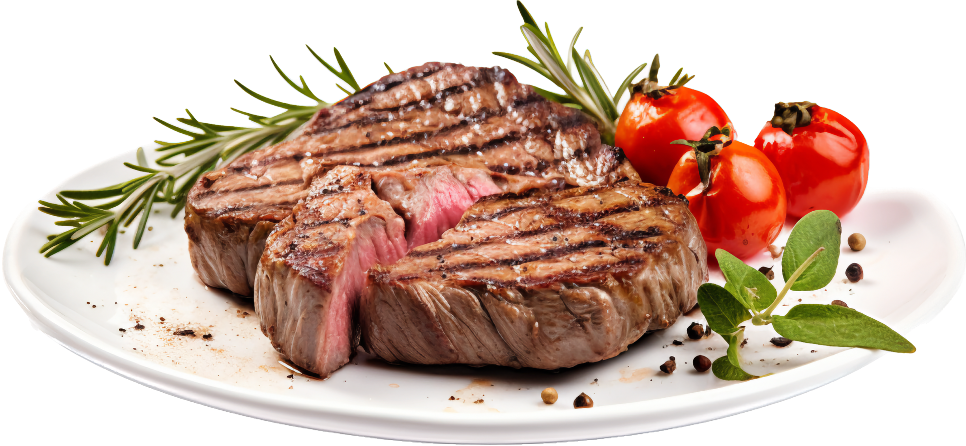 Steak png with AI generated