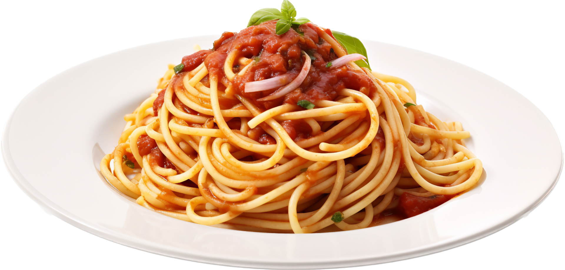 spaghetti png con ai generato.