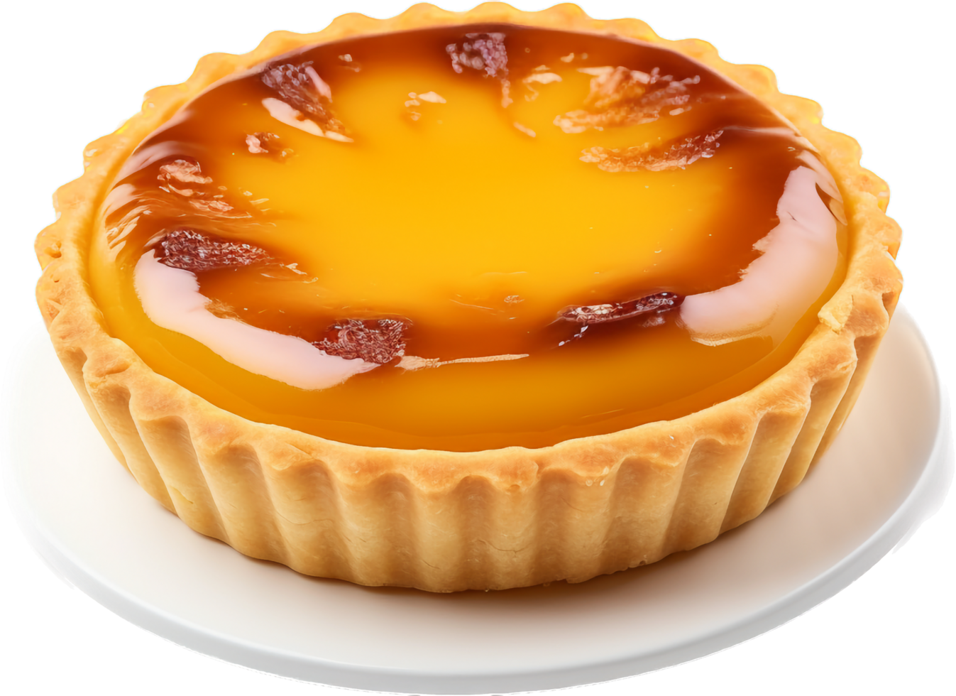 Egg tart with . png