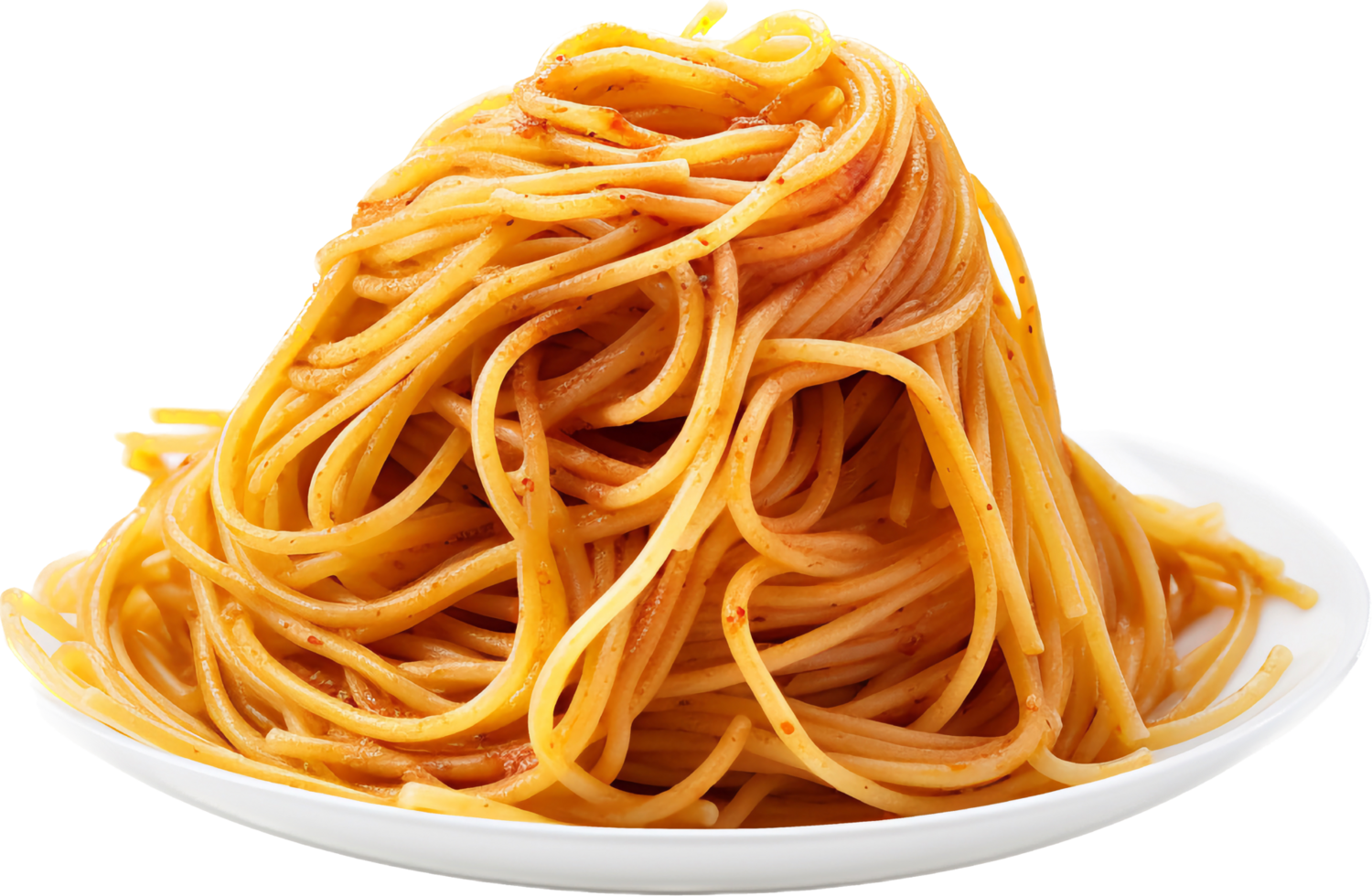 Spaghetti png with AI generated.