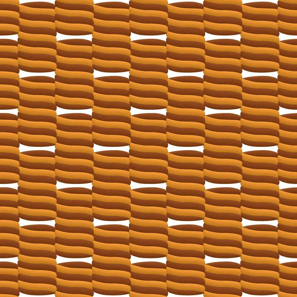 patrón de galletas caseras de diferentes sabores en galletas de pastelería vector