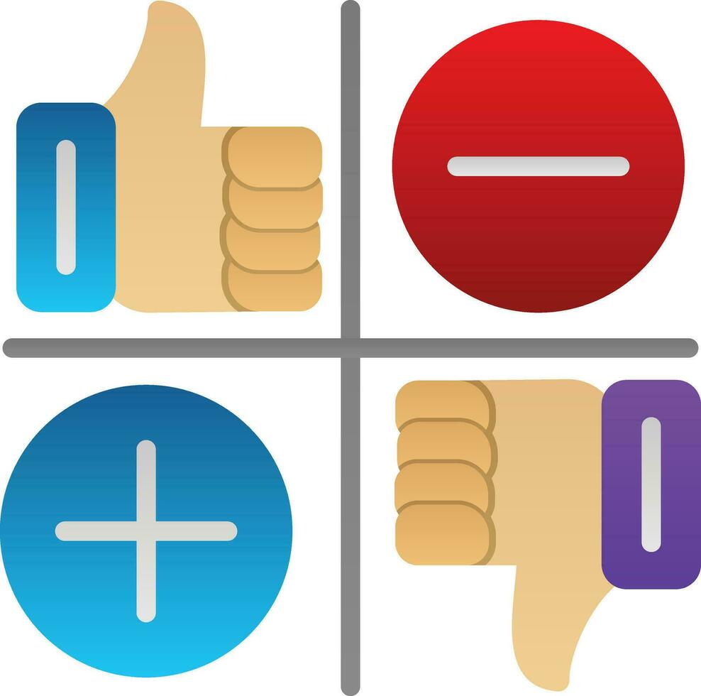 Swot analysis Vector Icon Design