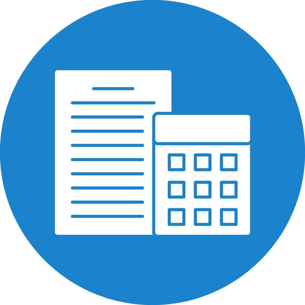 Budget Vector Icon Design