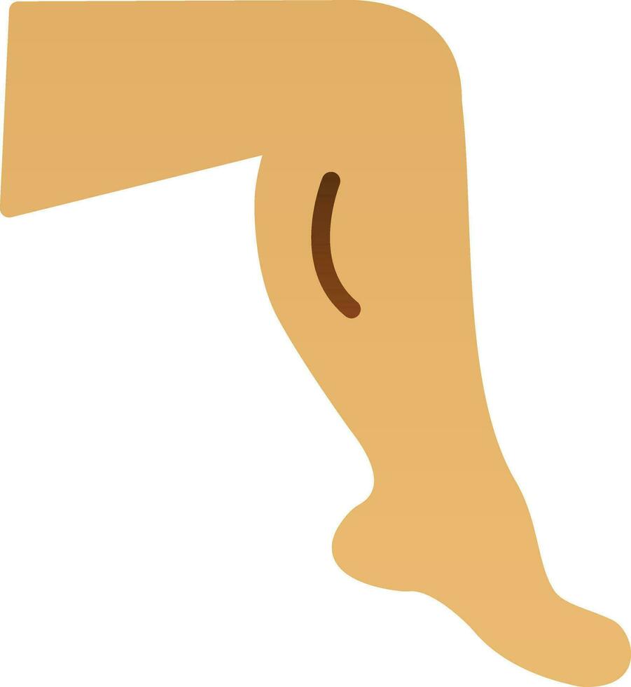 Leg Vector Icon Design