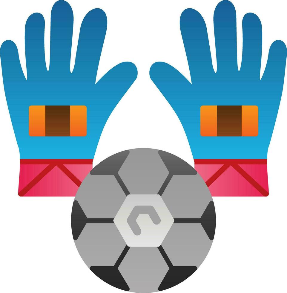 Goalie Vector Icon Design