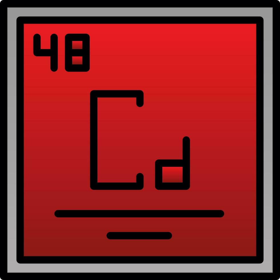 Cadmium Vector Icon Design