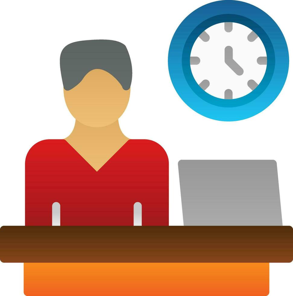 Occupied Vector Icon Design