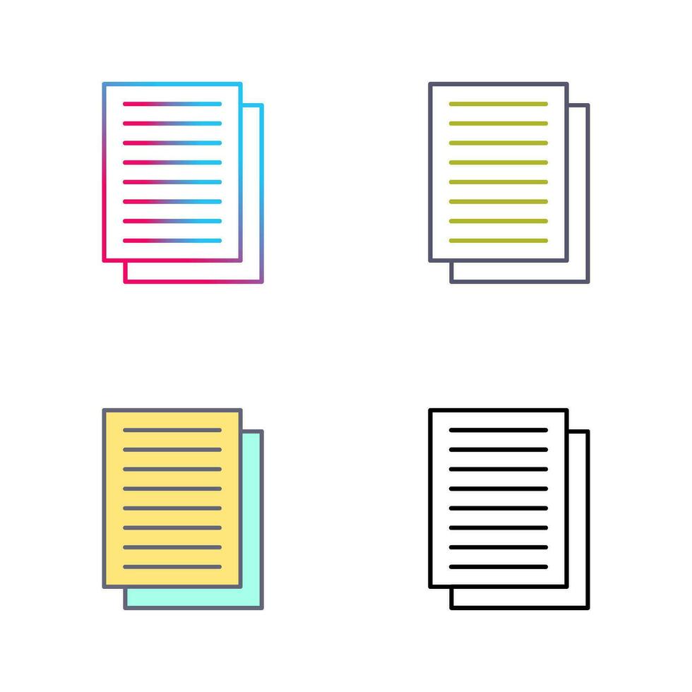 Document Vector Icon