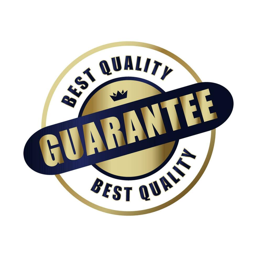 Best Quality Guarantee Luxury Premium Badge Isolated Vector