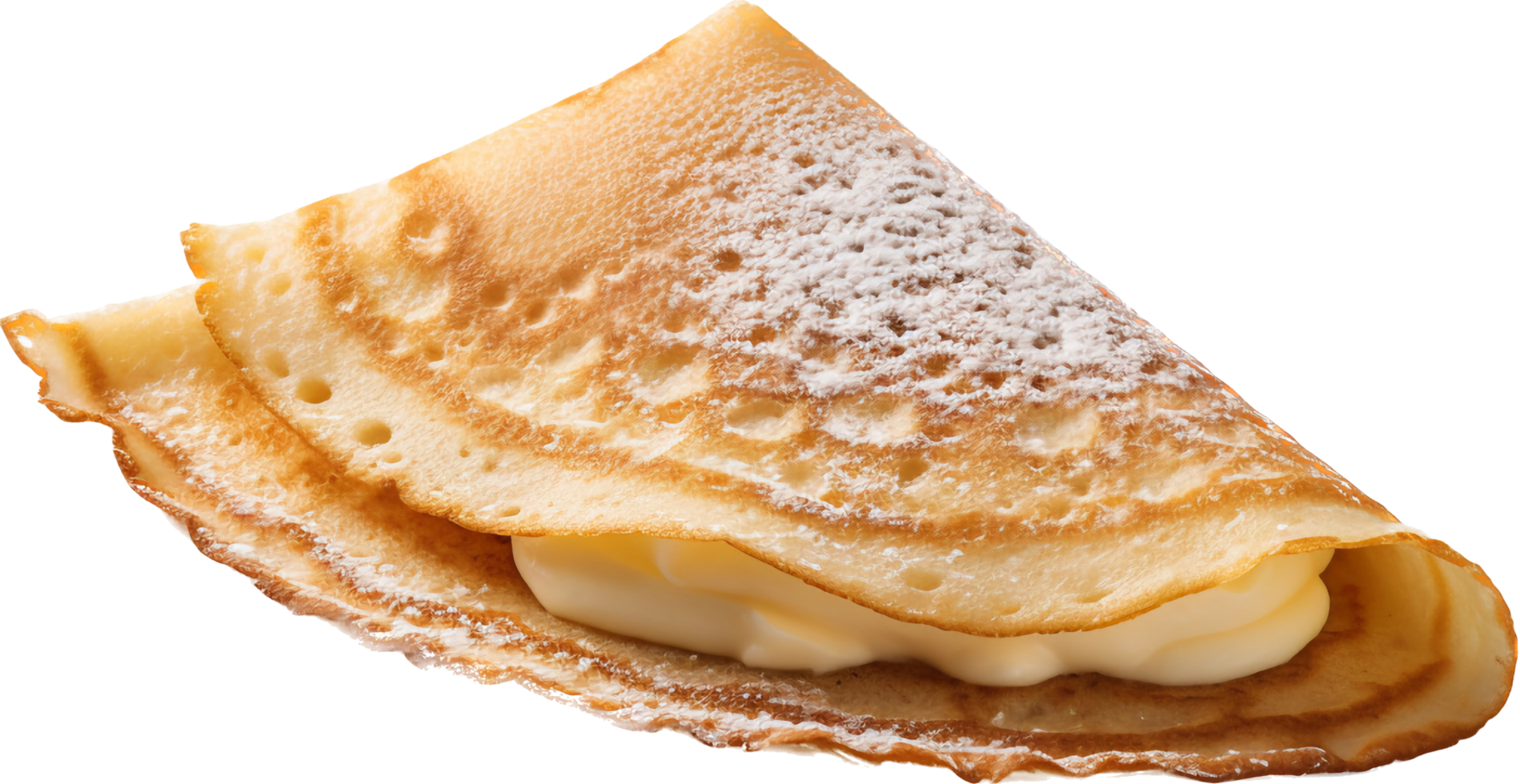 Crepe png with AI generated.