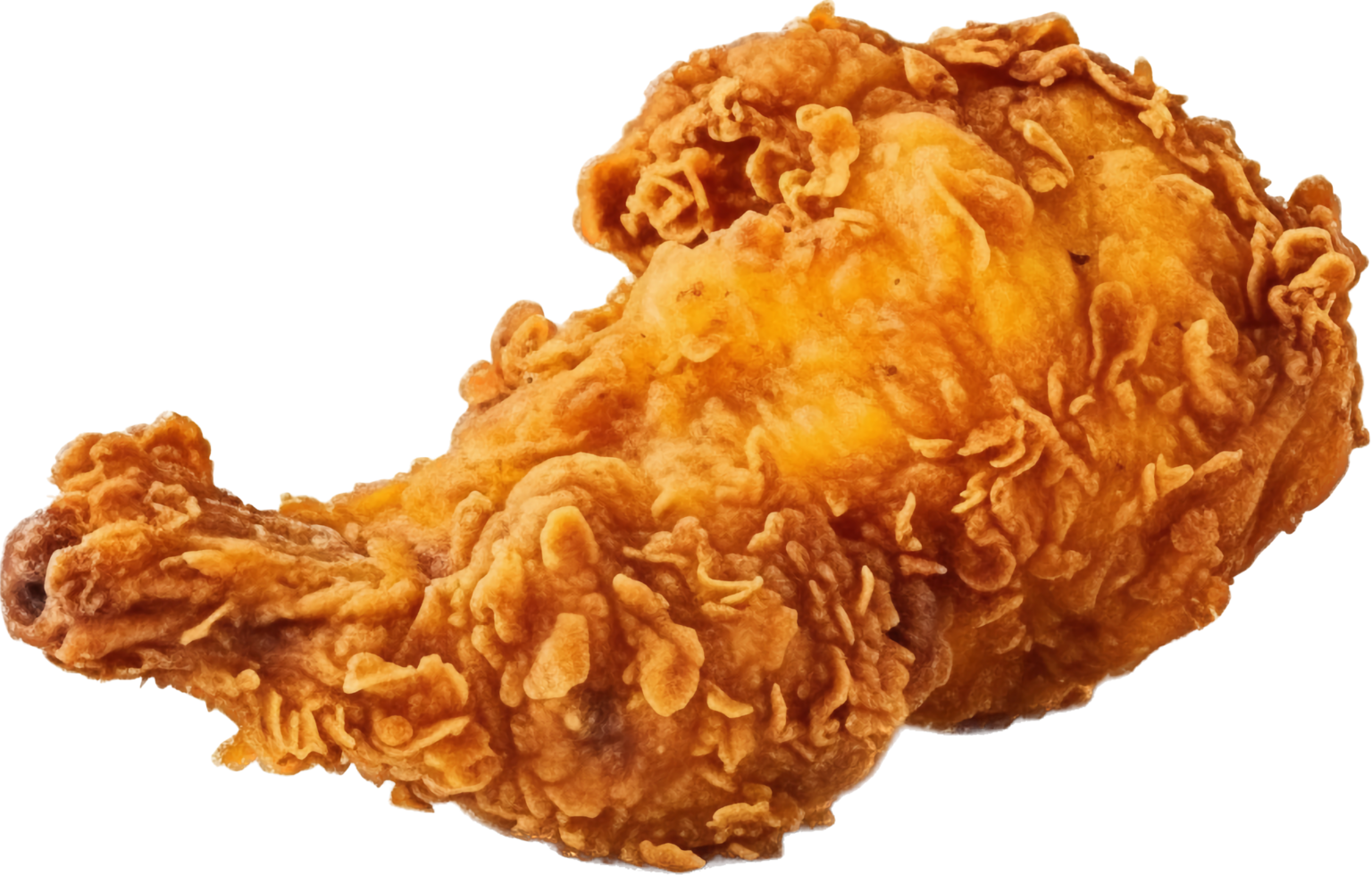 frito pollo png con ai generado.