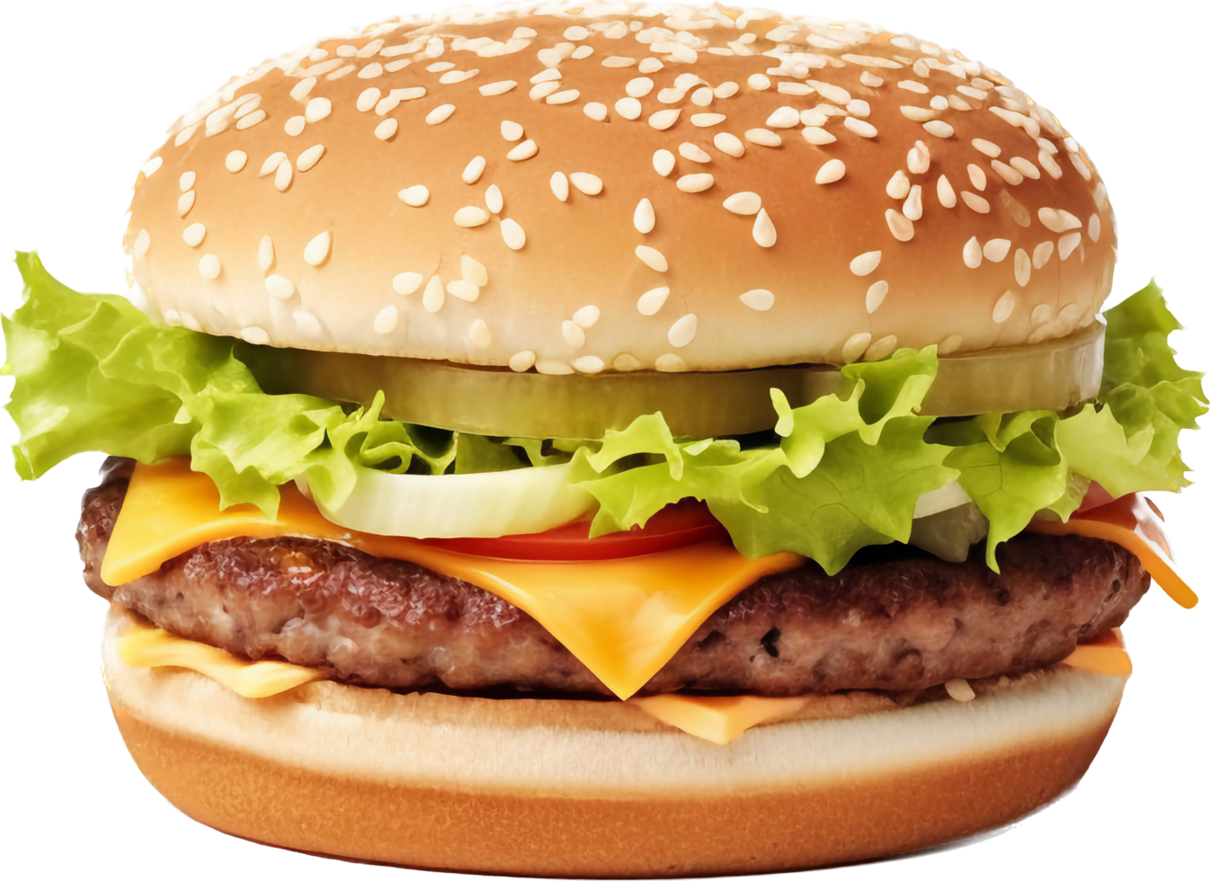 Hamburger with . png