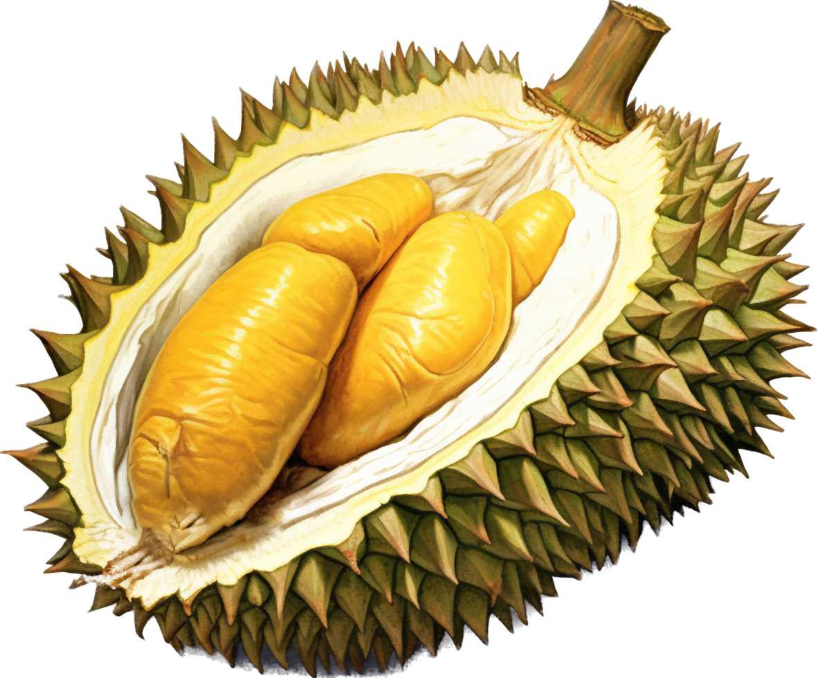 durian png avec ai généré.