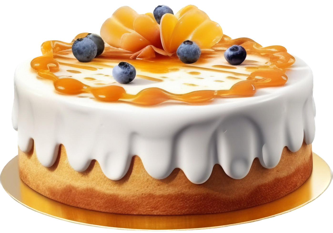 Birthday cake with . png