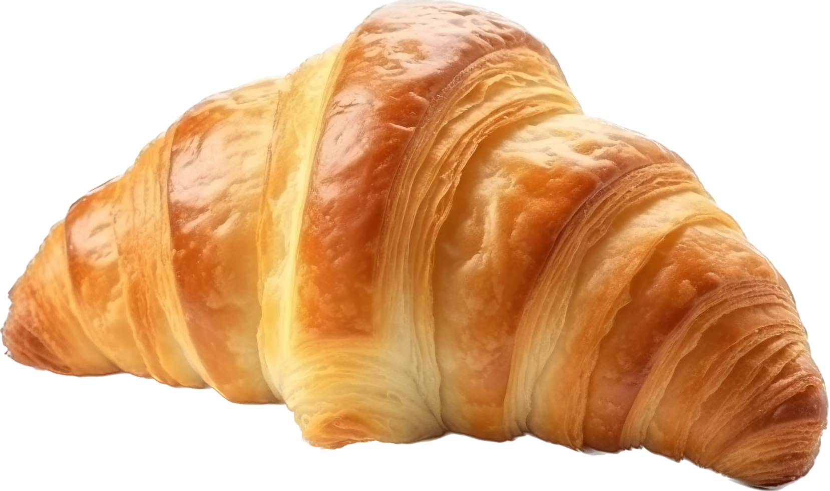 Croissant png mit ai generiert.