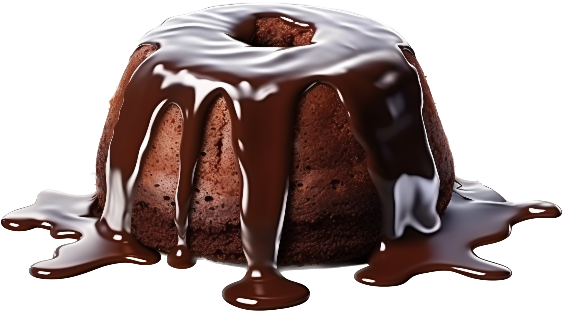 Chocolate lava cake with . 25064805 PNG