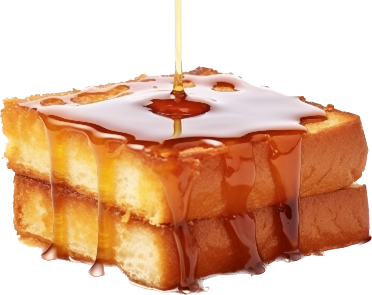 Honey toast with . png