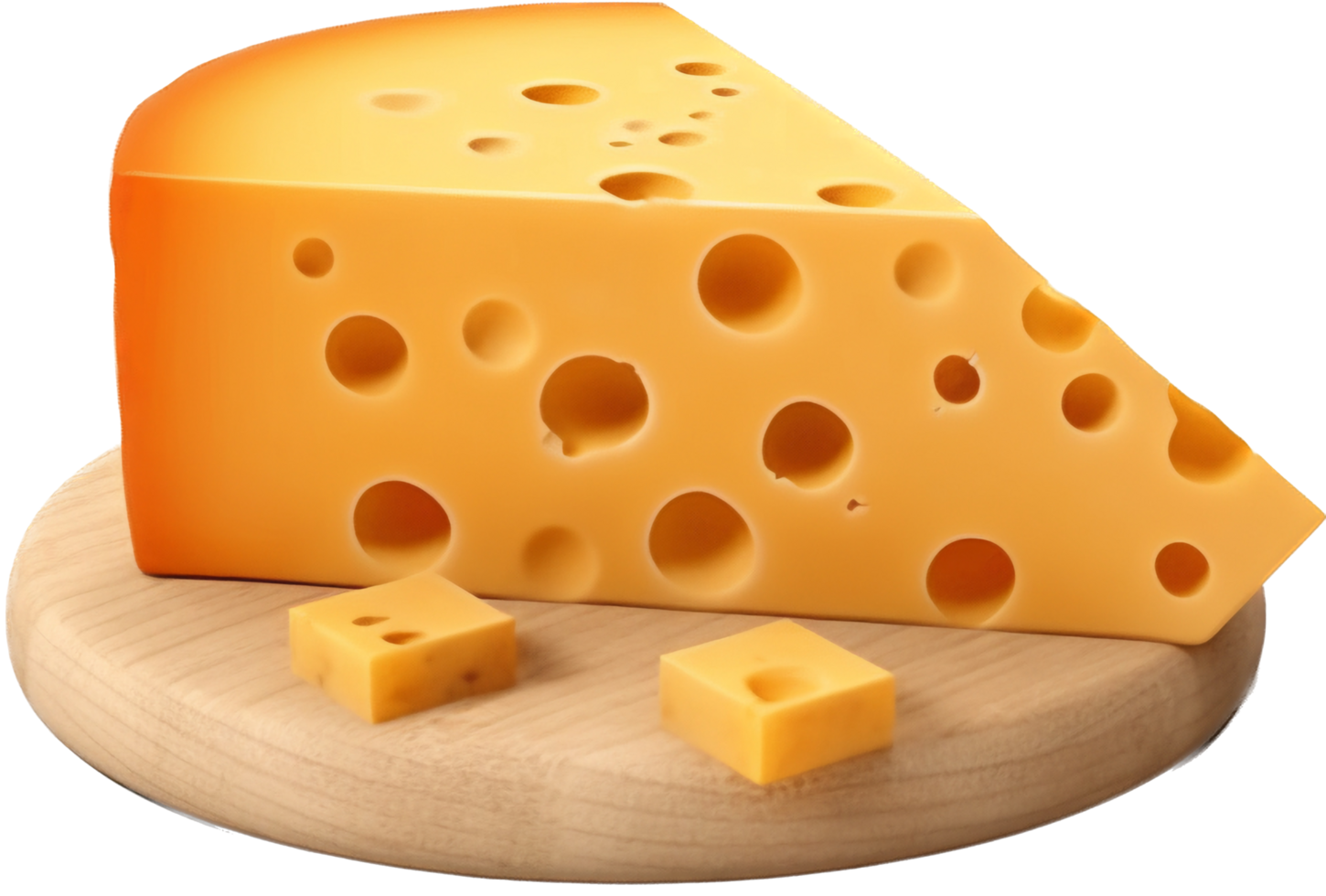 fromage png avec ai généré.