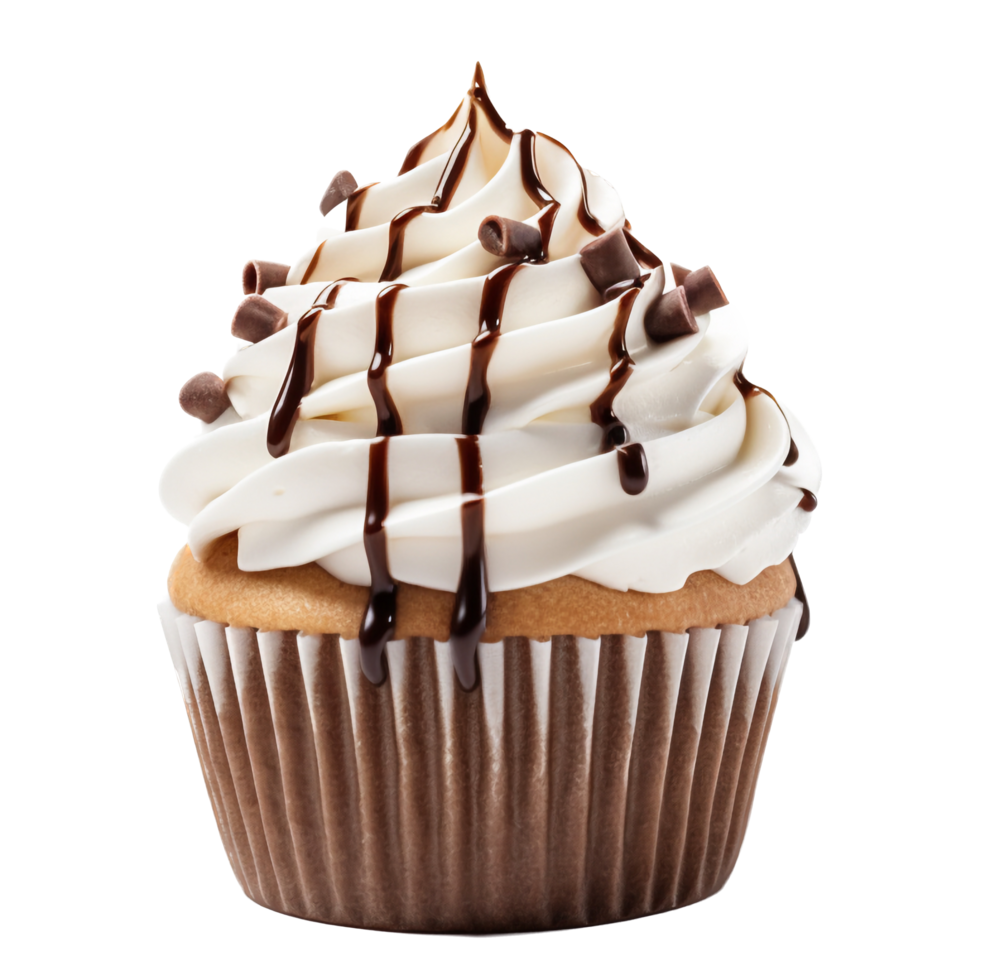 Cupcake png with AI generated.