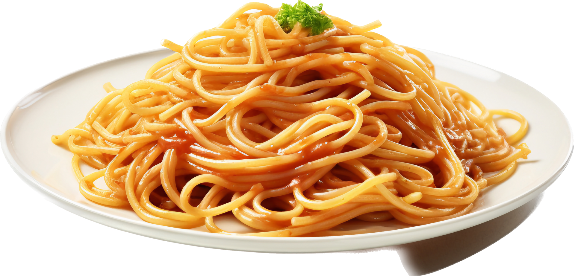 spaghetti png avec ai généré.