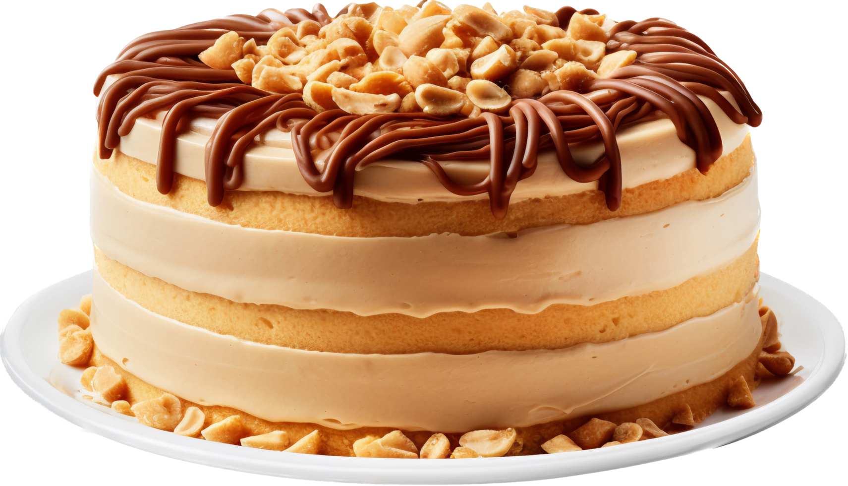 Peanut butter cake with . png