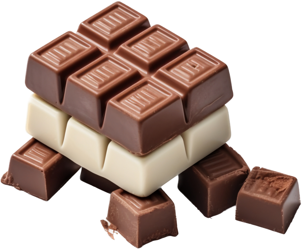 chocolate png con ai generado.