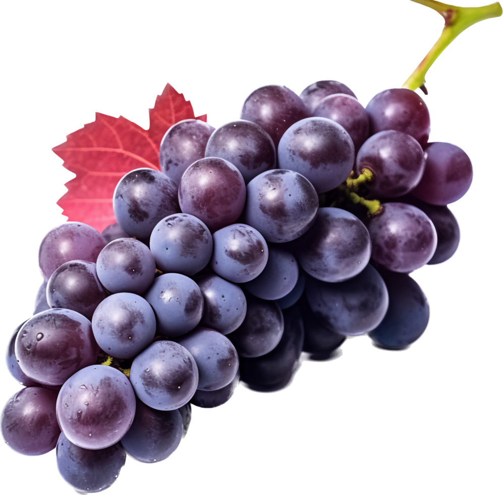 Grape png with AI generated.