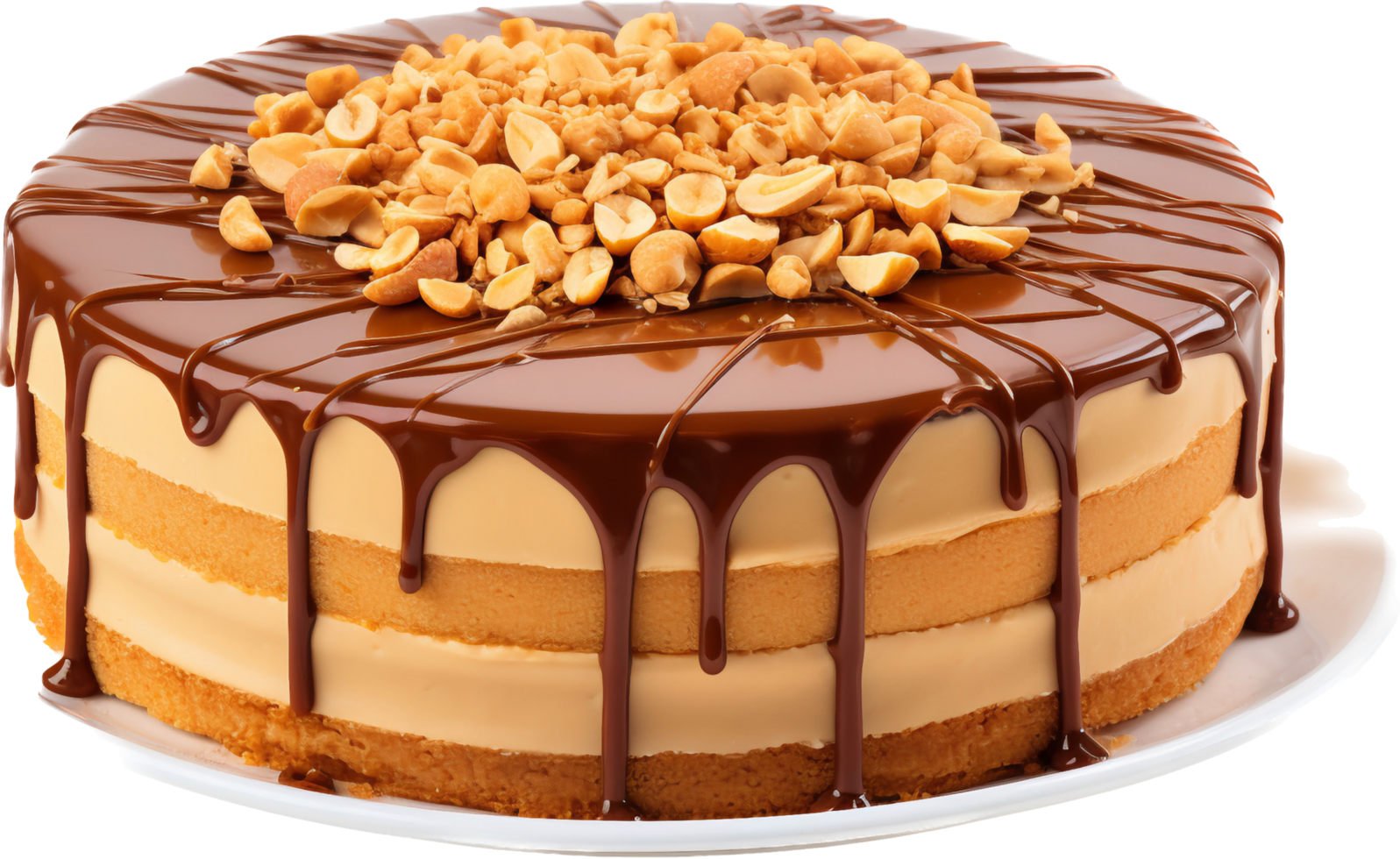 Peanut butter cake with . png