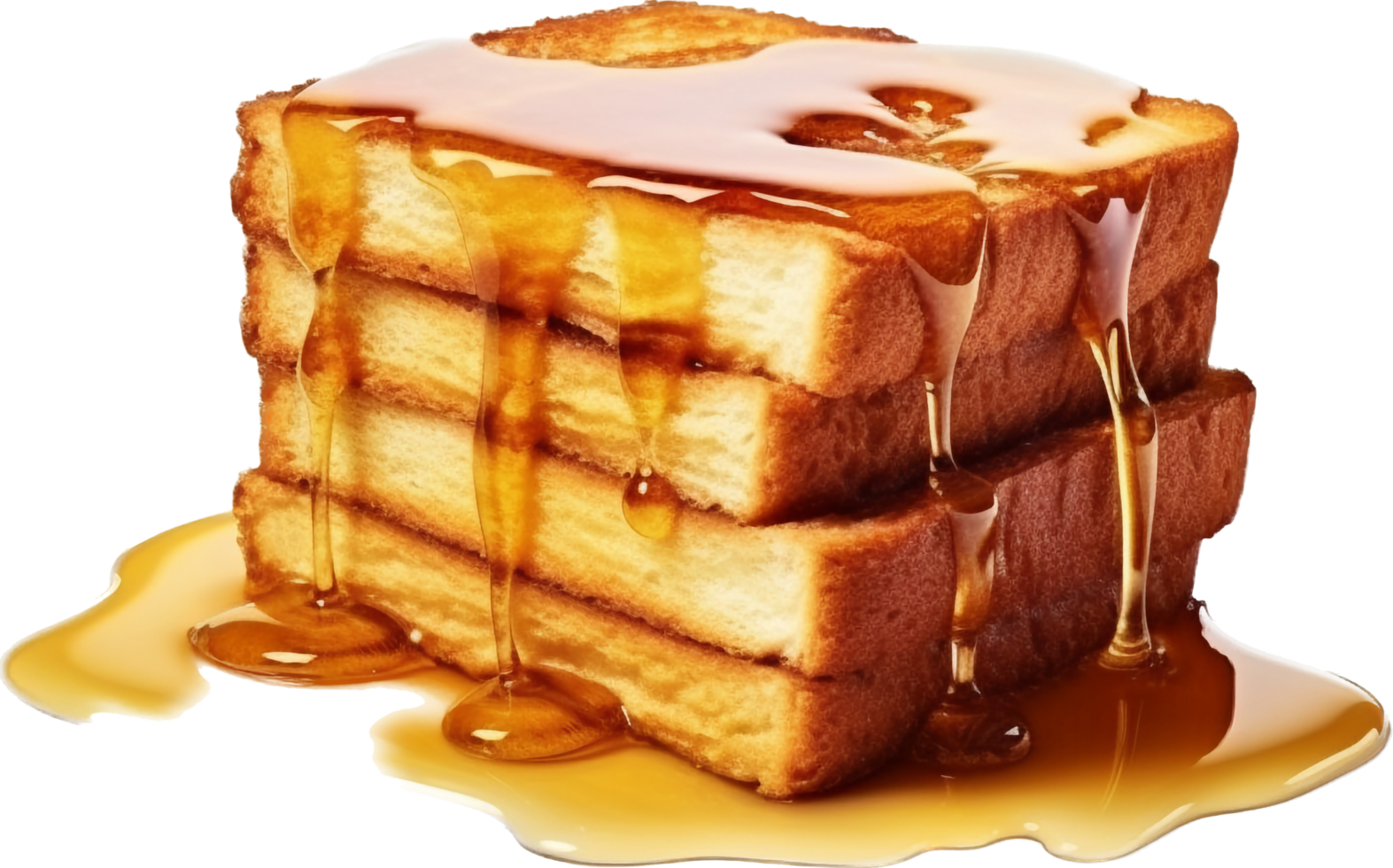 Honey toast with . png