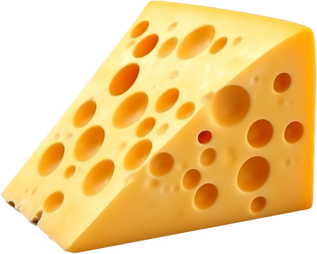 fromage png avec ai généré.