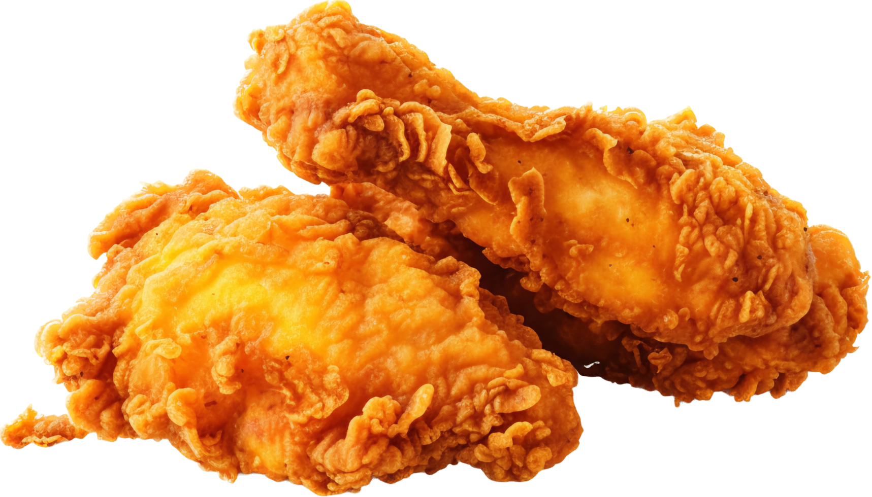 Fried chicken with . png