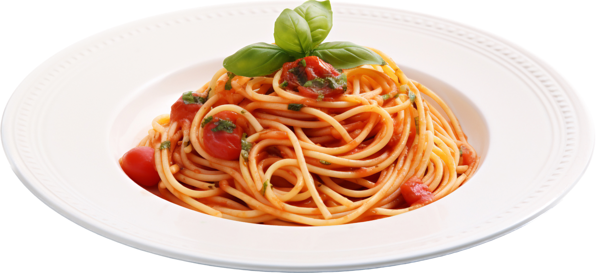 spaghetti png con ai generato.