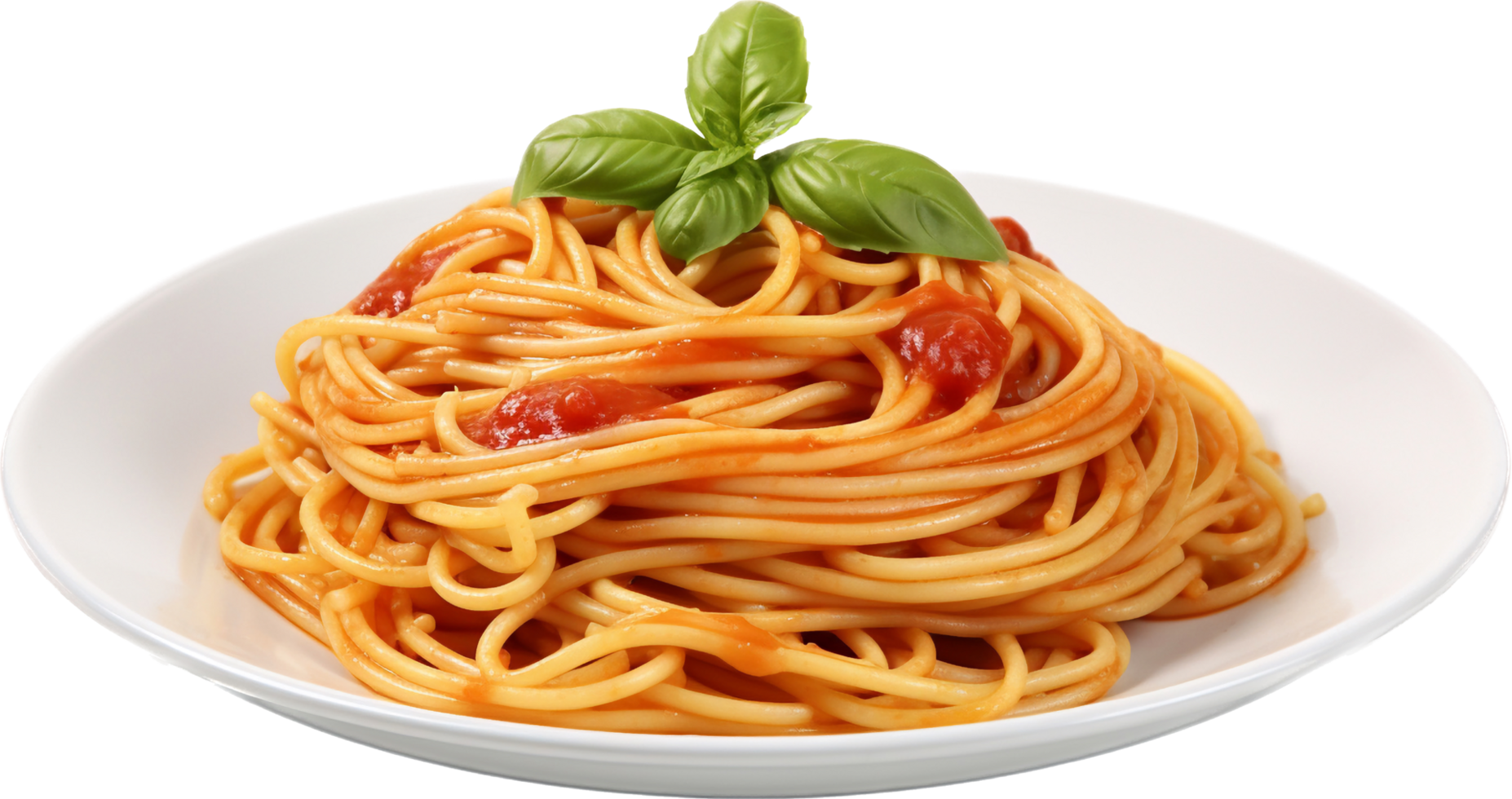 spaghetti png con ai generato.