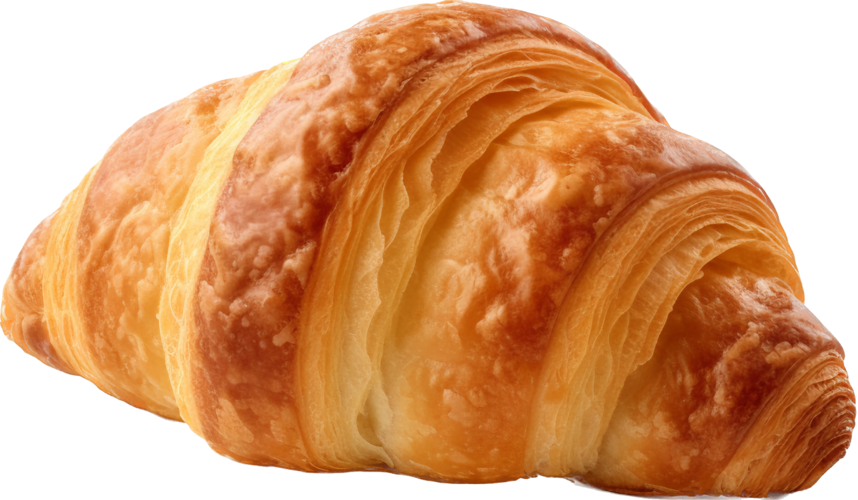 Croissant png mit ai generiert.