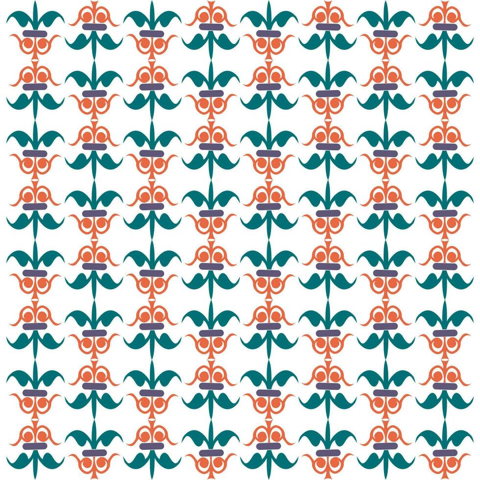 abstract background with colorful unique ornament pattern vector