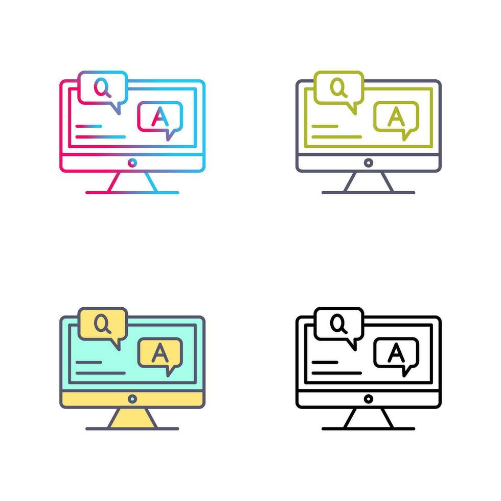 Faq Vector Icon