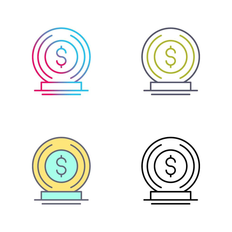 Coin Vector Icon